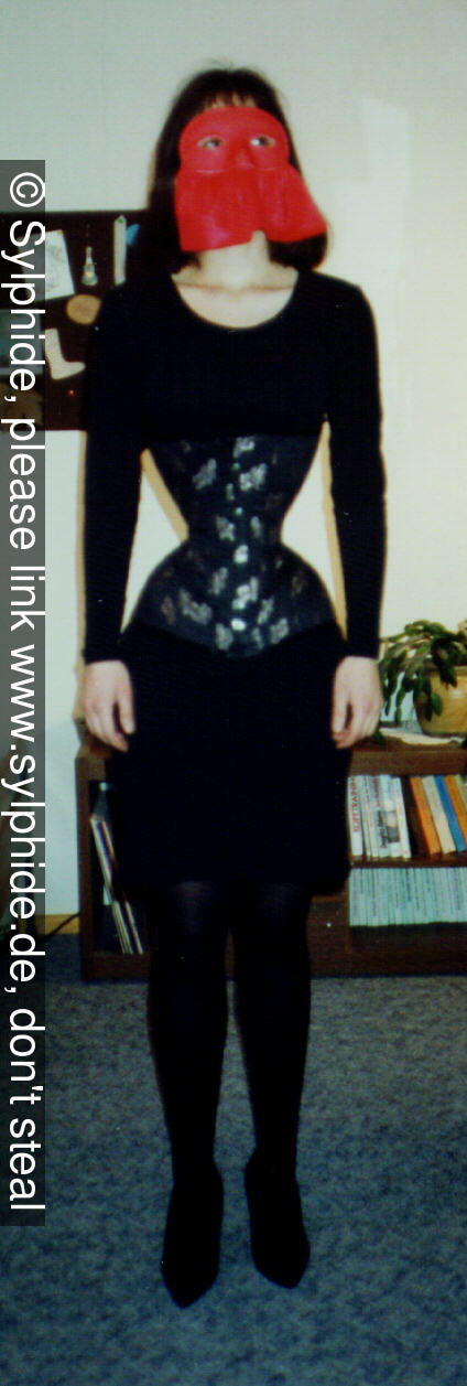 Tight store laced corset